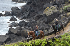 Portugal-Azores-Yoga & Riding on Faial Island